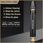 High Pressure Adjustable Nozzle Water Spray Gun | Versatile Tool For Garden & Cleaning | Metal Body - Image 4