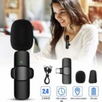 k8 collar wireless microphone type c supported