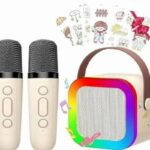 Double MIC WITH SPEAKER K12 Karaoke Machine - Image 4